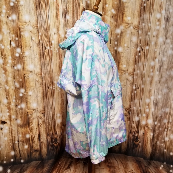 Lauren James Athletic Women's Sm Windbreaker Activewear 1/2 Zip-Up Rain Jacket - Picture 8 of 13